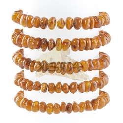 Dark butterscotch amber bracelet